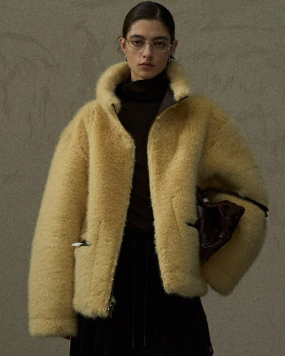 スタンドカラーリバーシブルジャケット 10303