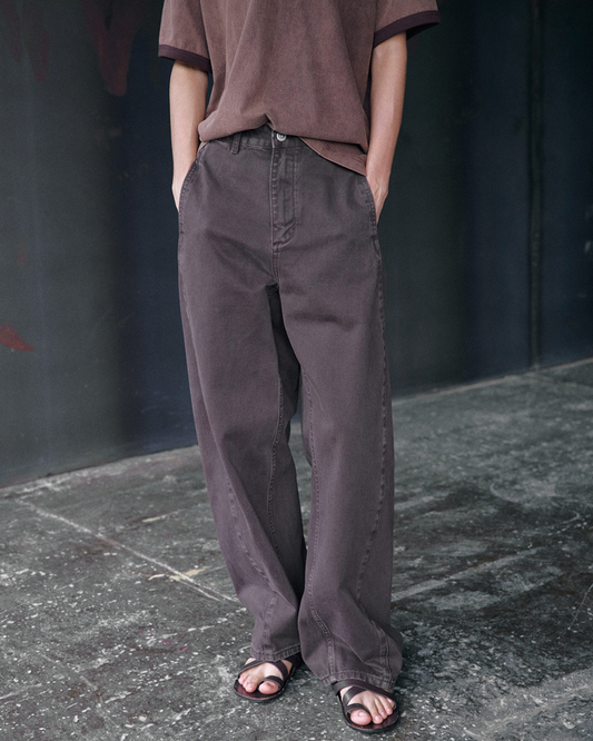 スカルプチュアルカーブラインデニム 10632