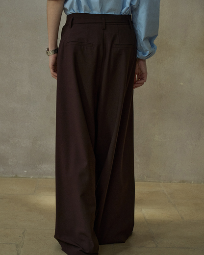 ハイウエストラップカジュアルパンツ 10209