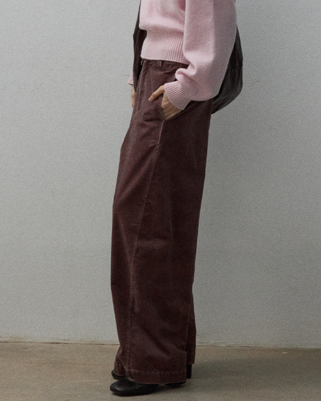 レトロウオッシュシミターカジュアルパンツ 10133