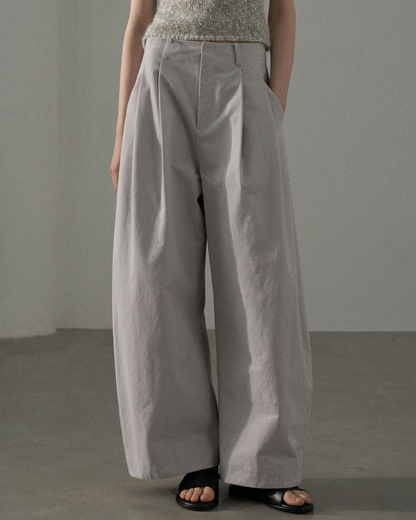 ハイウエストタックカジュアルパンツ 10229