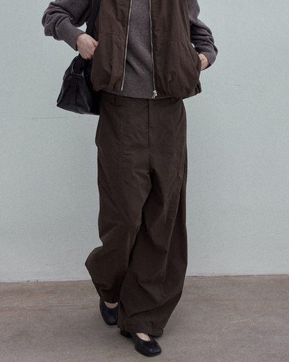 裏起毛シミターカジュアルパンツ 10179