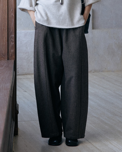 ハイウエストカーブシミターパンツ 10145