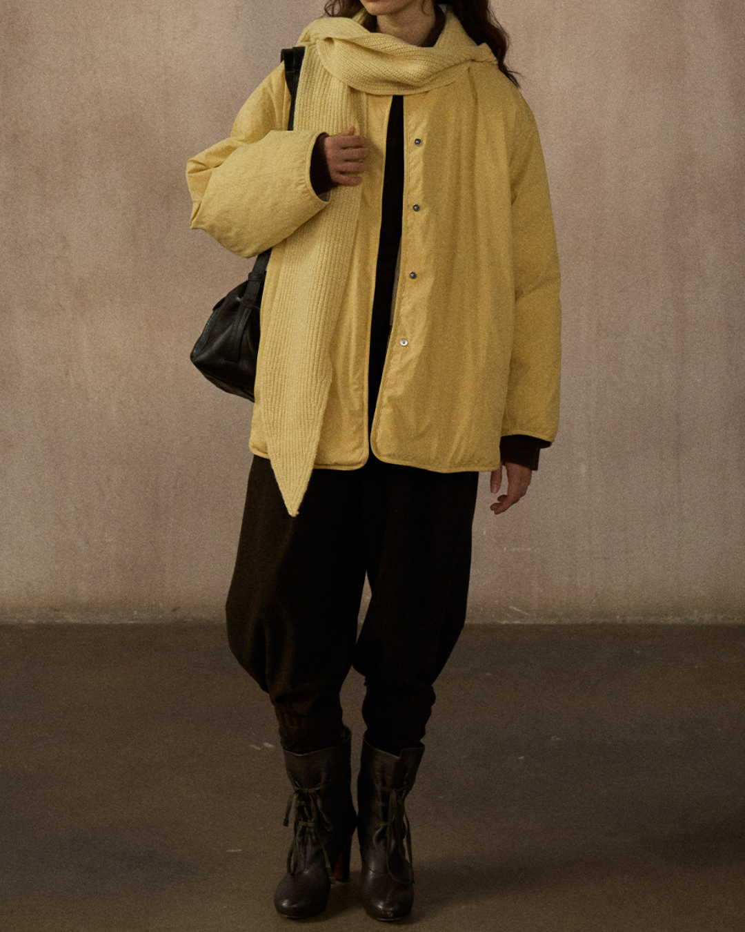 バイカラーリバーシブルダウンコート 10244