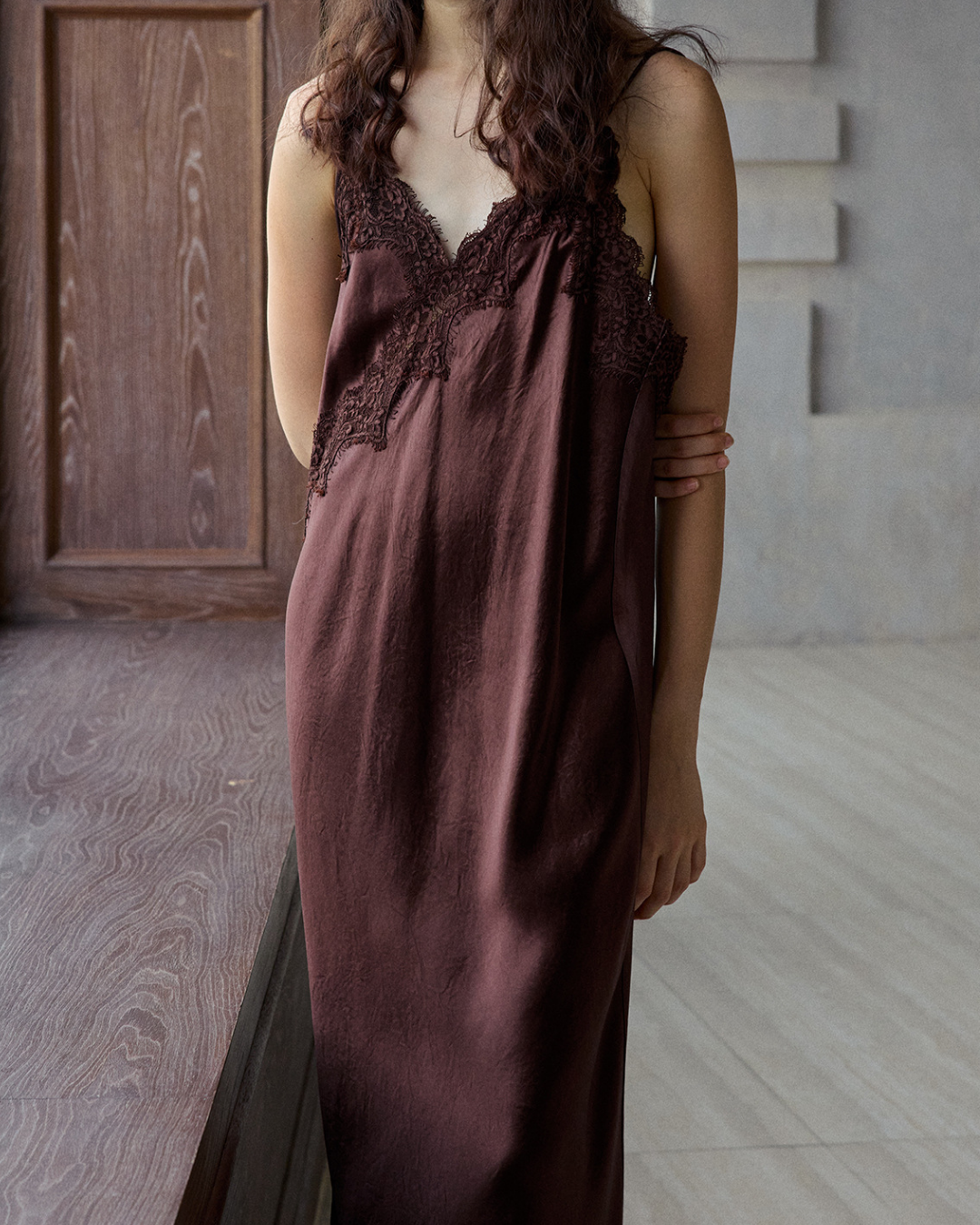 アーティレースアシメワンピース 10381