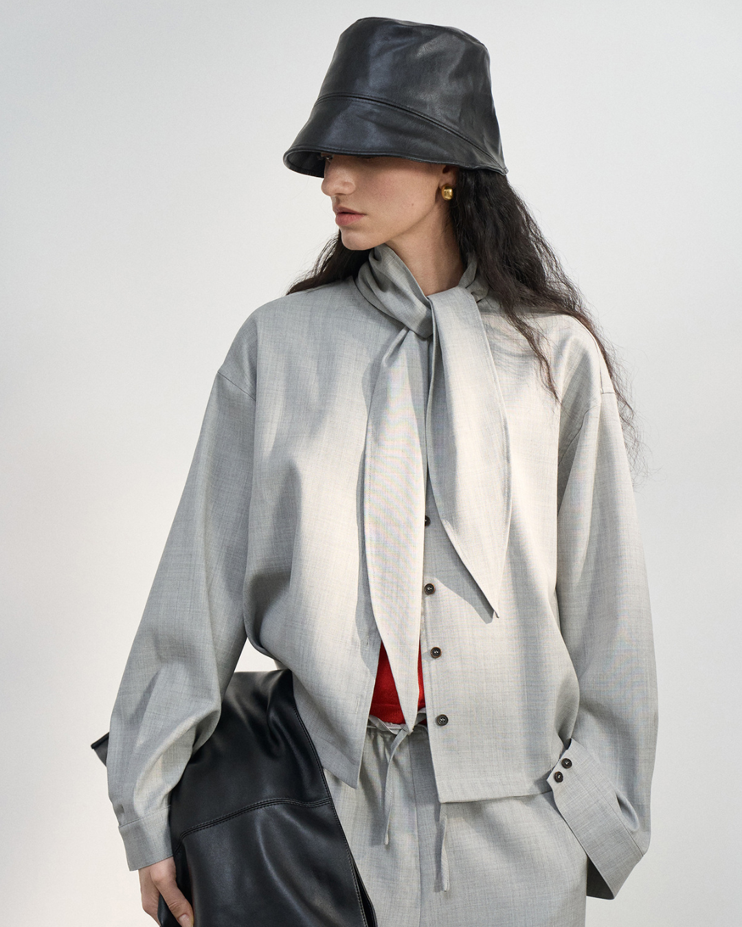 アトリエスカーフブラウス 10449