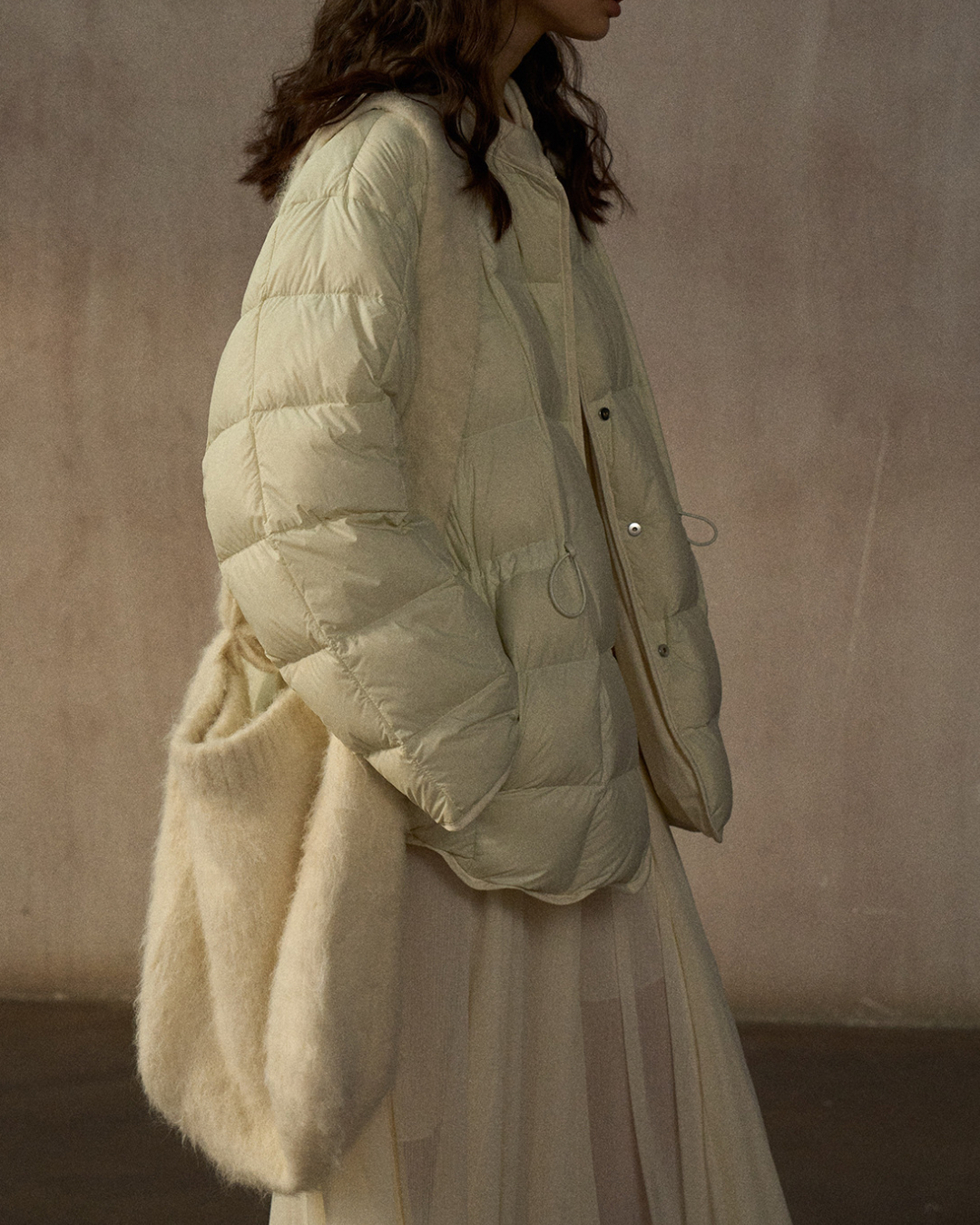 バイカラーリバーシブルダウンコート 10244