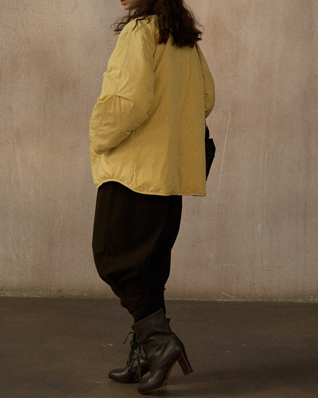 バイカラーリバーシブルダウンコート 10244