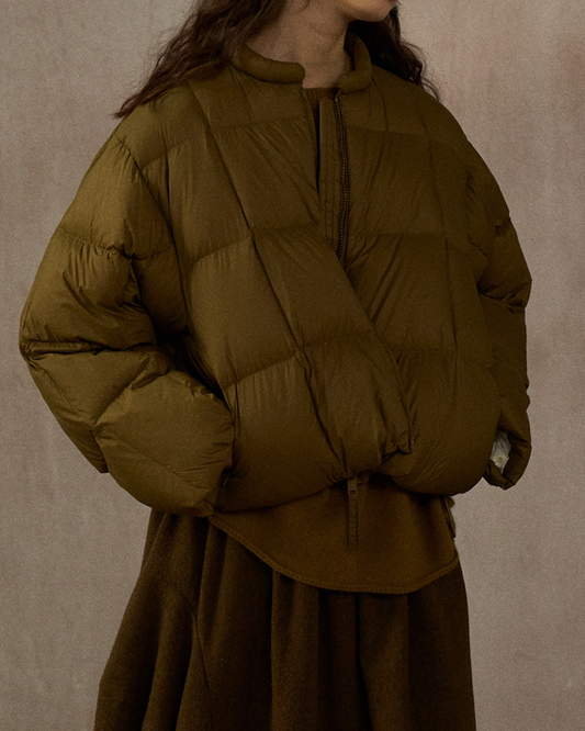 クルーネックショートコート 10274