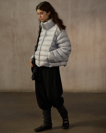 ショートキルティングダウンコート 10251