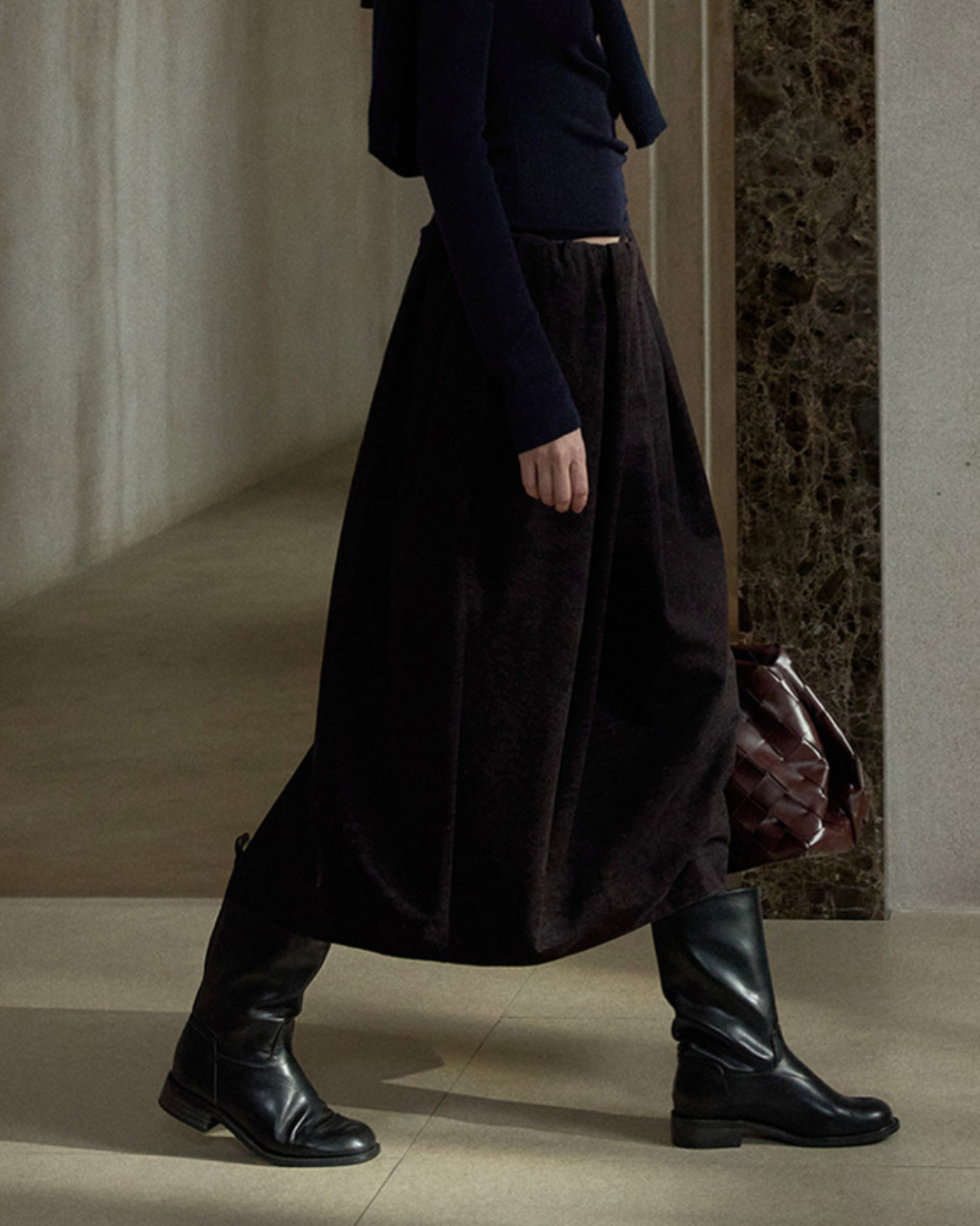 ユーティリティカーブスカート 10489