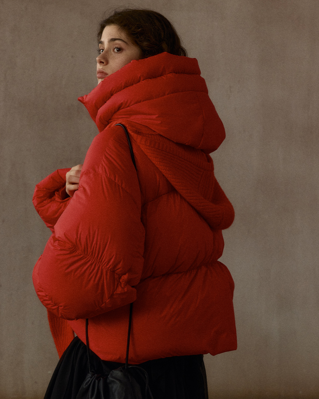 ショートフーディーダウンコート 10304