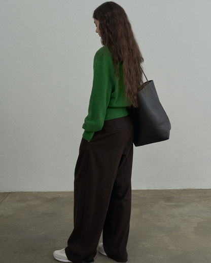 エッジハイネックカーディガン 10325