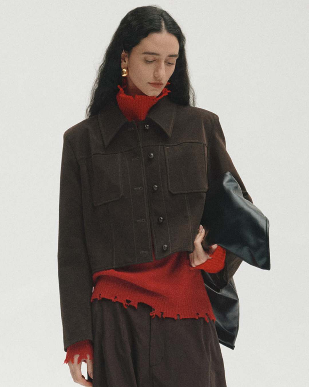 エフォートレススエードショートジャケット 10466