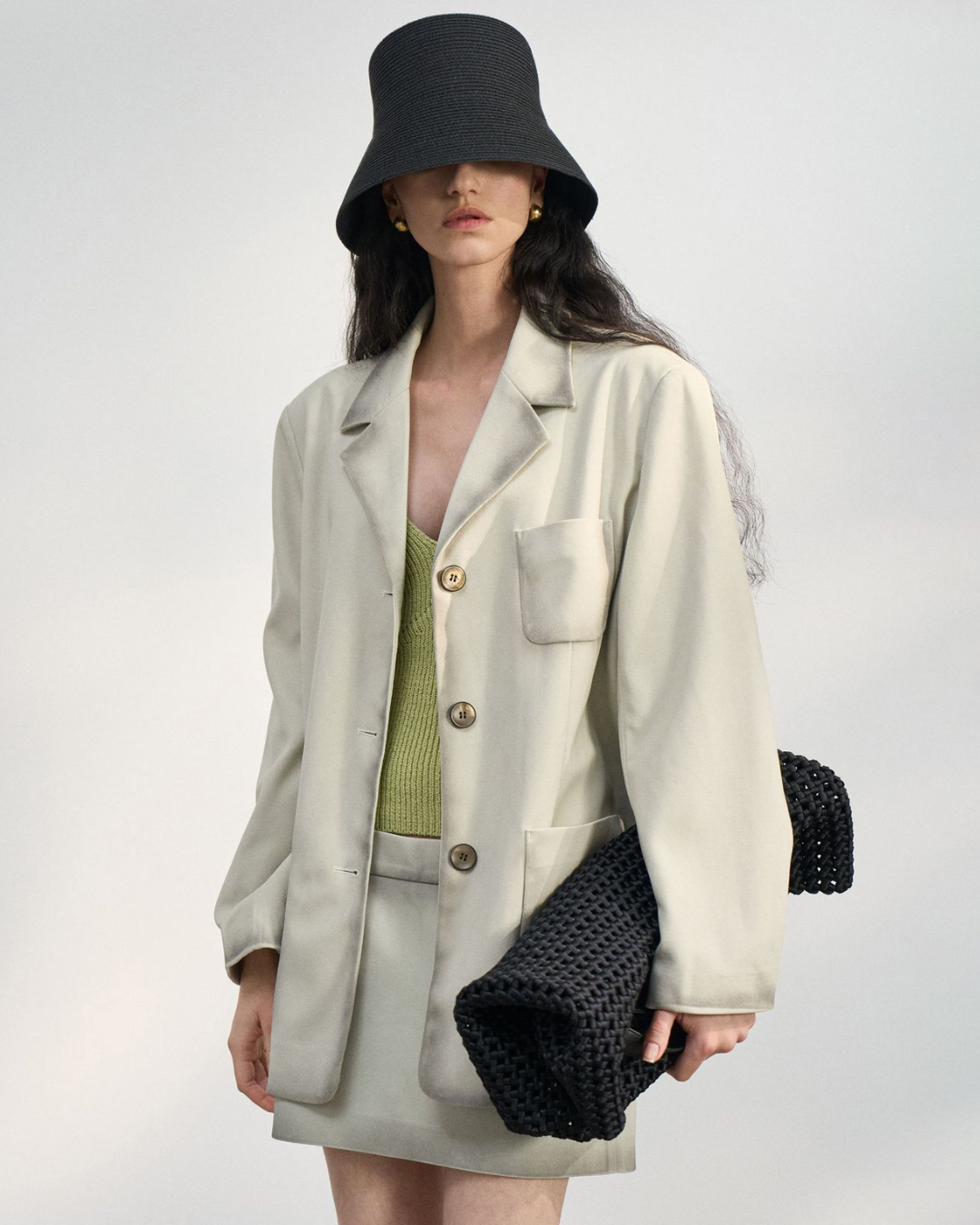 シャープラインスエードテーラード 10459