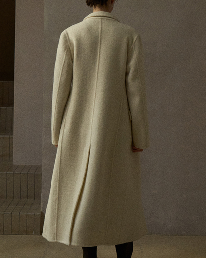ダブルブレストロングコート 10285
