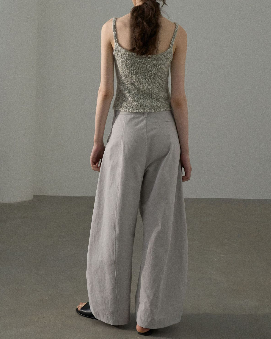 ハイウエストタックカジュアルパンツ 10229