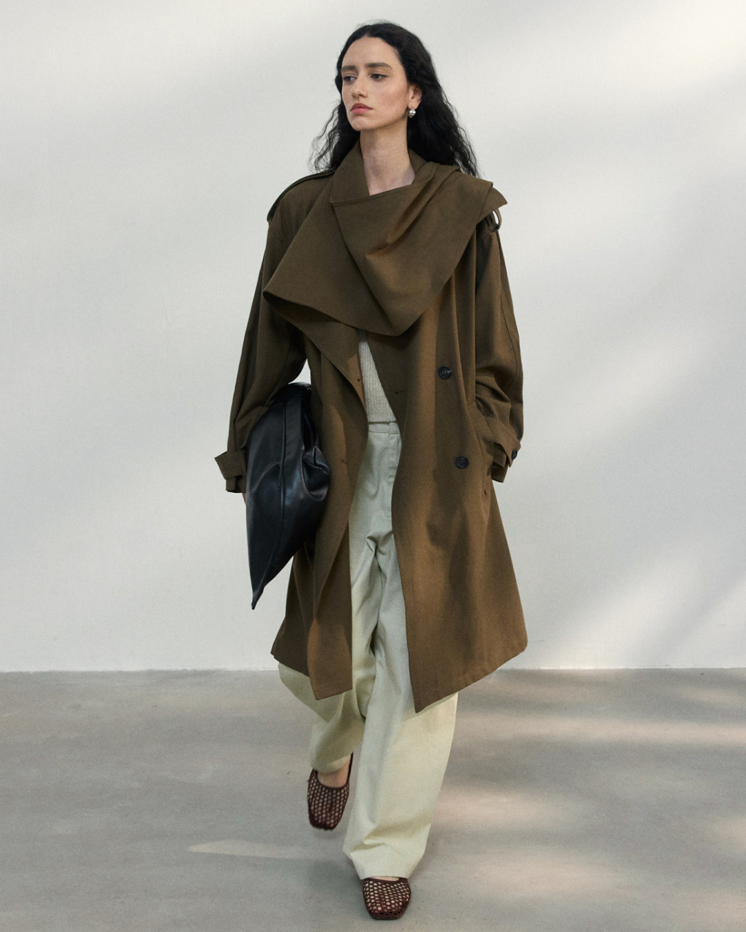 アーバンケープレイヤードコート 10454