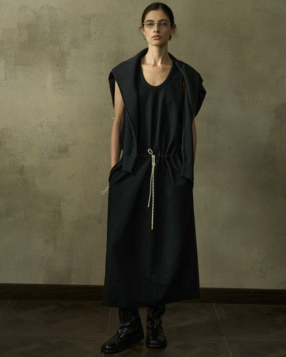 シティドロストベストワンピース 10448