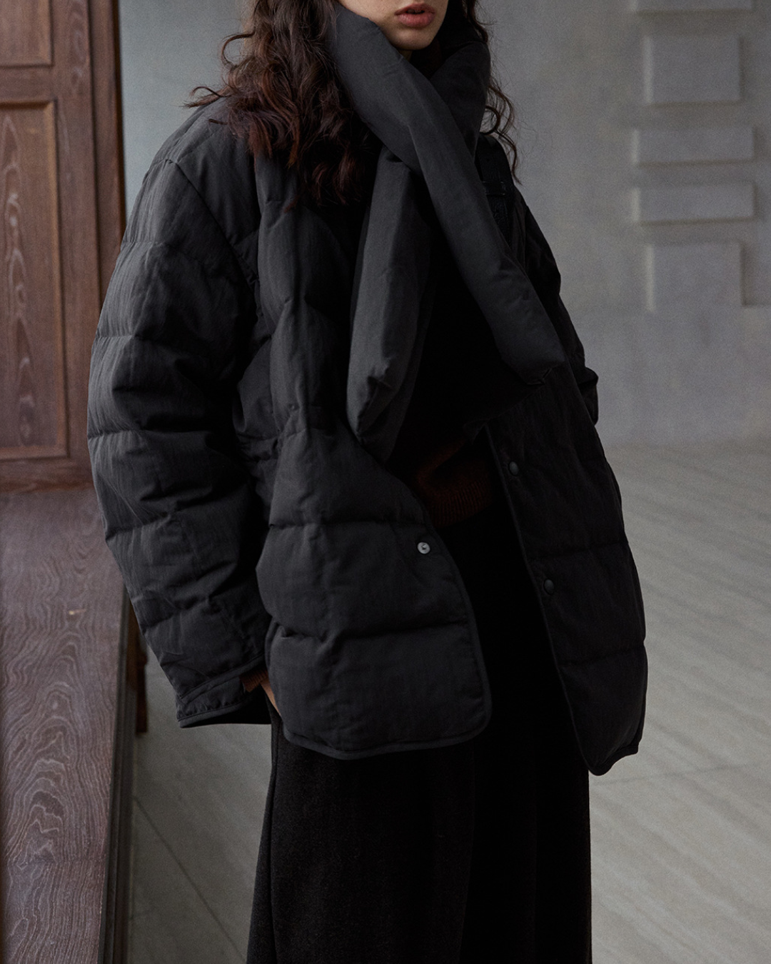 ツーピースミディダウンコート 10234