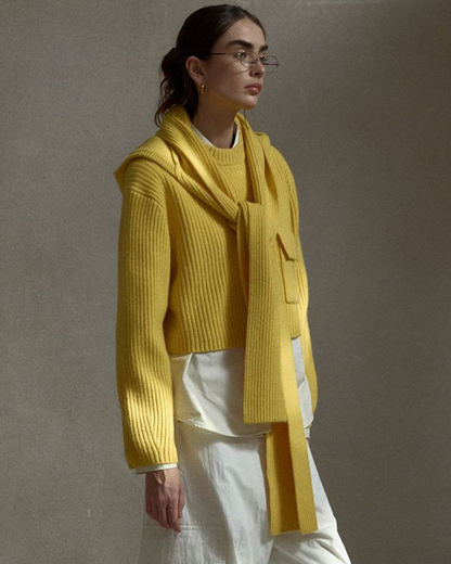 ショートレングスポケットニットプルオーバー 10483