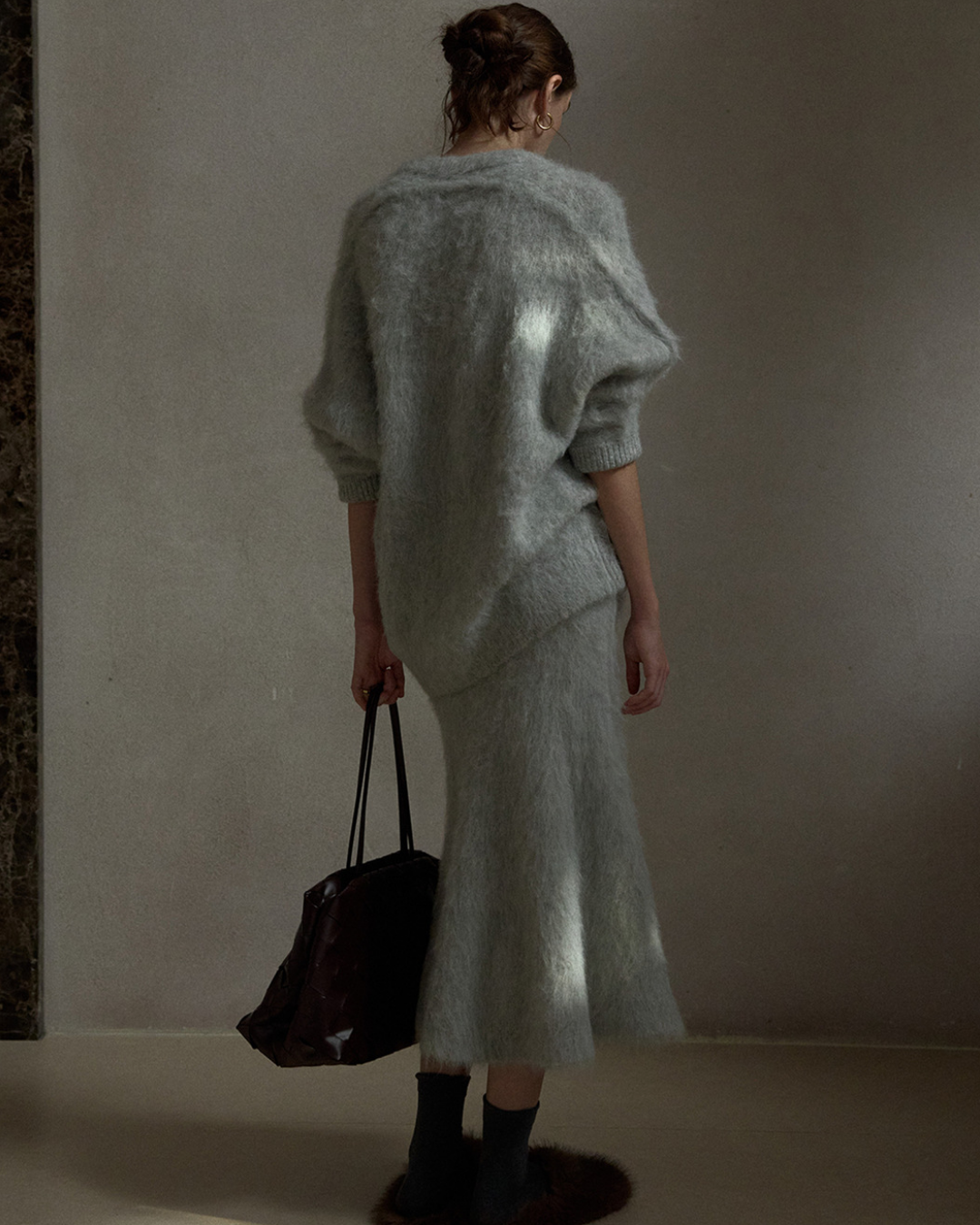 ストラクチャーモードニットプルオーバー 10397