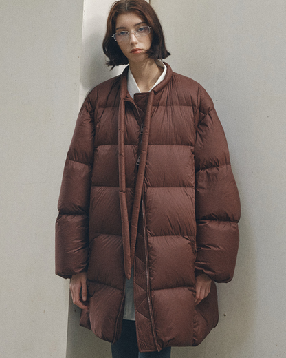 ミディストラップダウンコート 10375