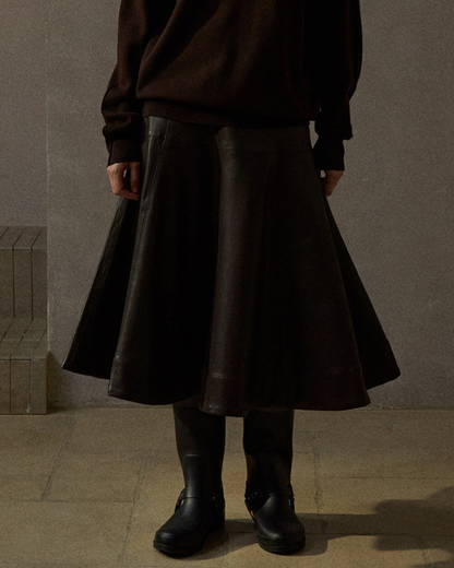 Aラインミディスカート 10299