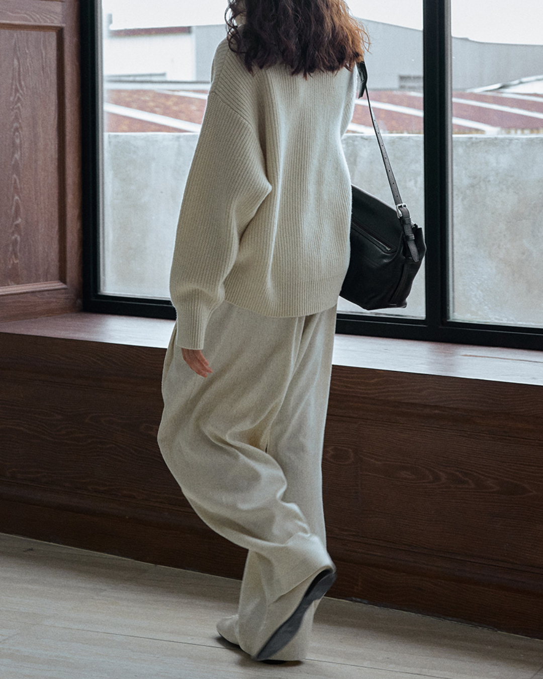 スタンドカラーニットカーディガン 10192