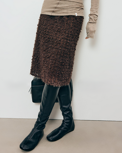 ループヤーンタイトミディスカート 10328