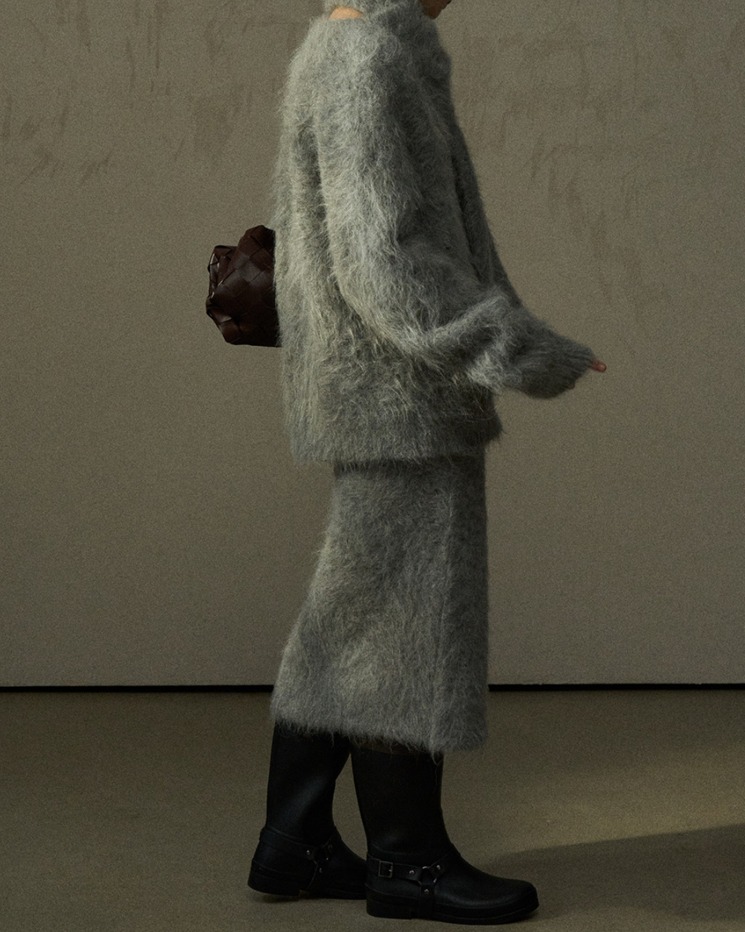 ミディストレートスカート 10277