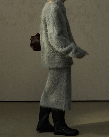 ミディストレートスカート 10277