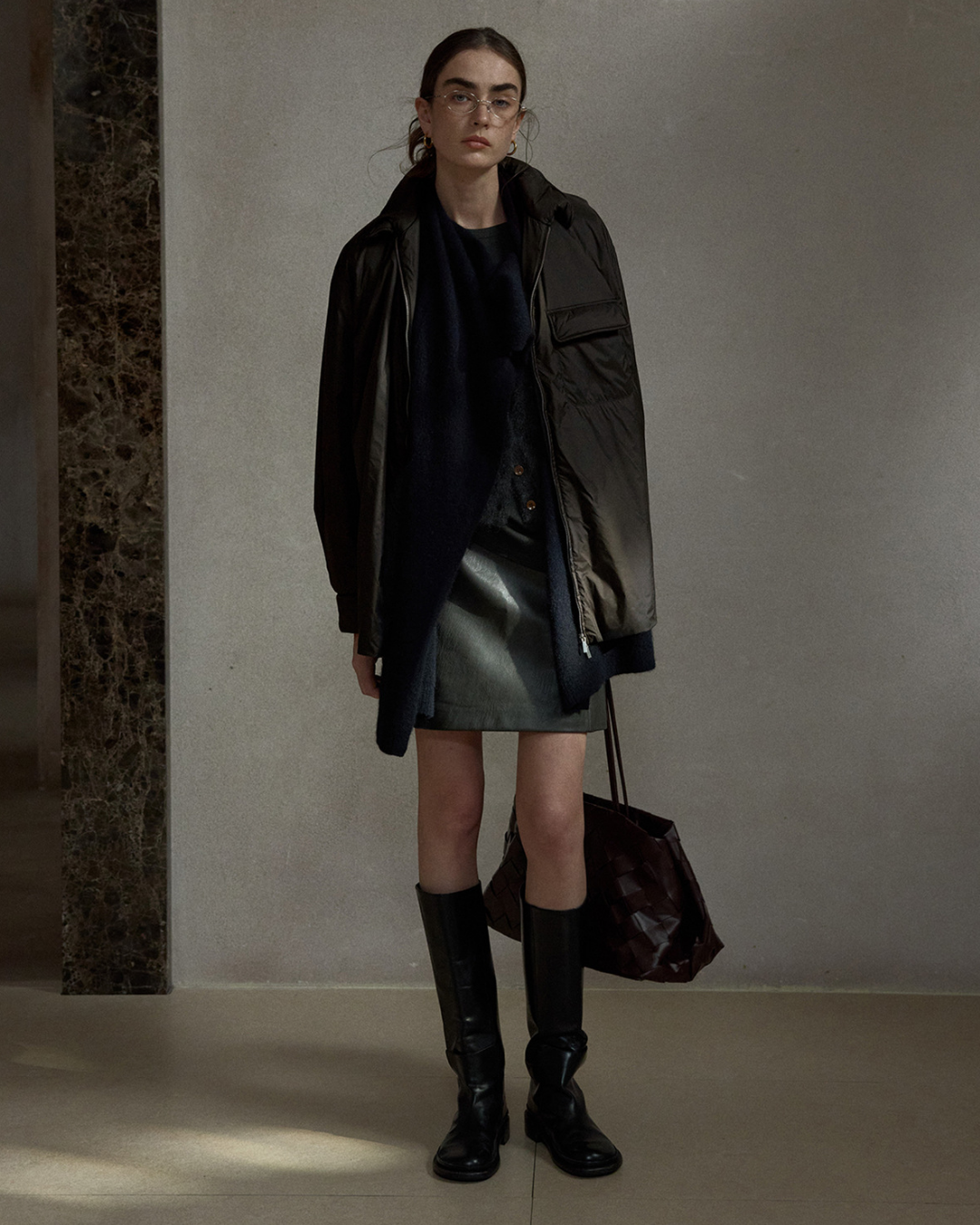 ジッパーキルティングジャケット 10491