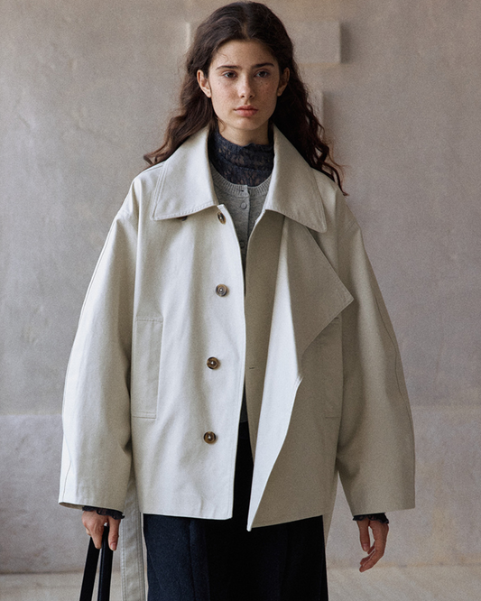 ビックカラーストラップショートジャケット 10142