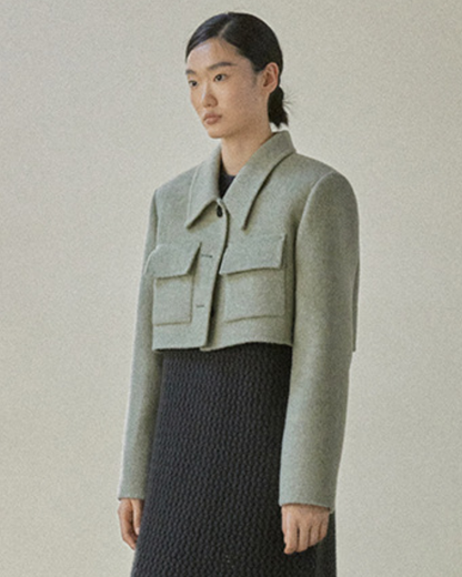 スカルプトポケットジャケット 10477