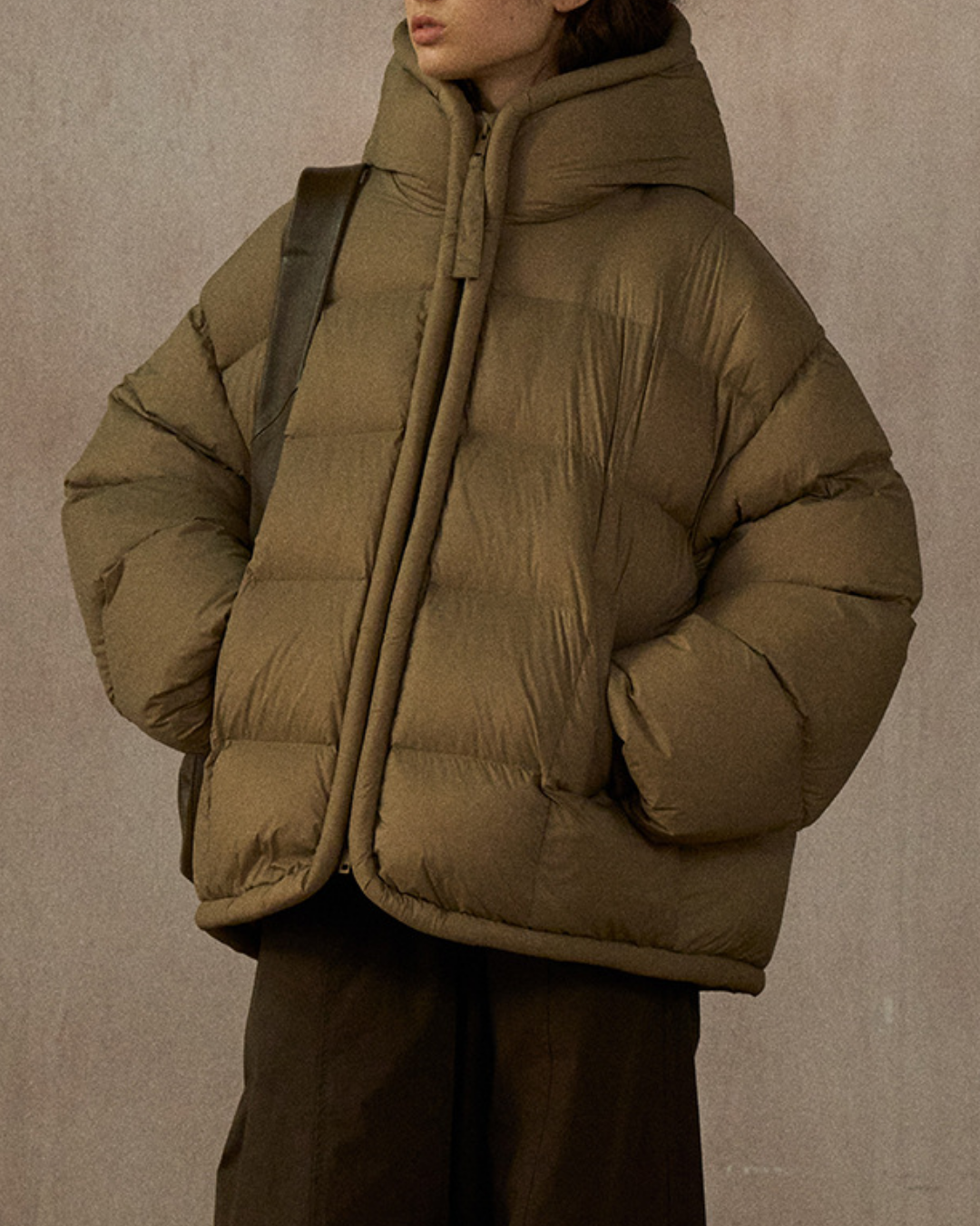 フーディーミディダウンコート 10280