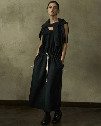 シティドロストベストワンピース 10448