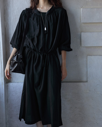 ドロストストラップショルダーワンピース 10166