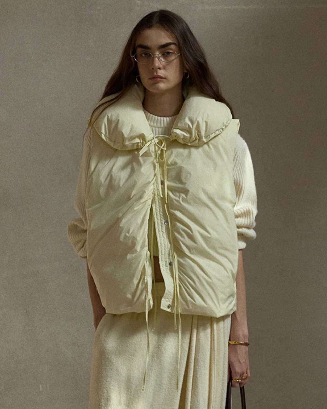 ジオメトリックダウンジレ 10398