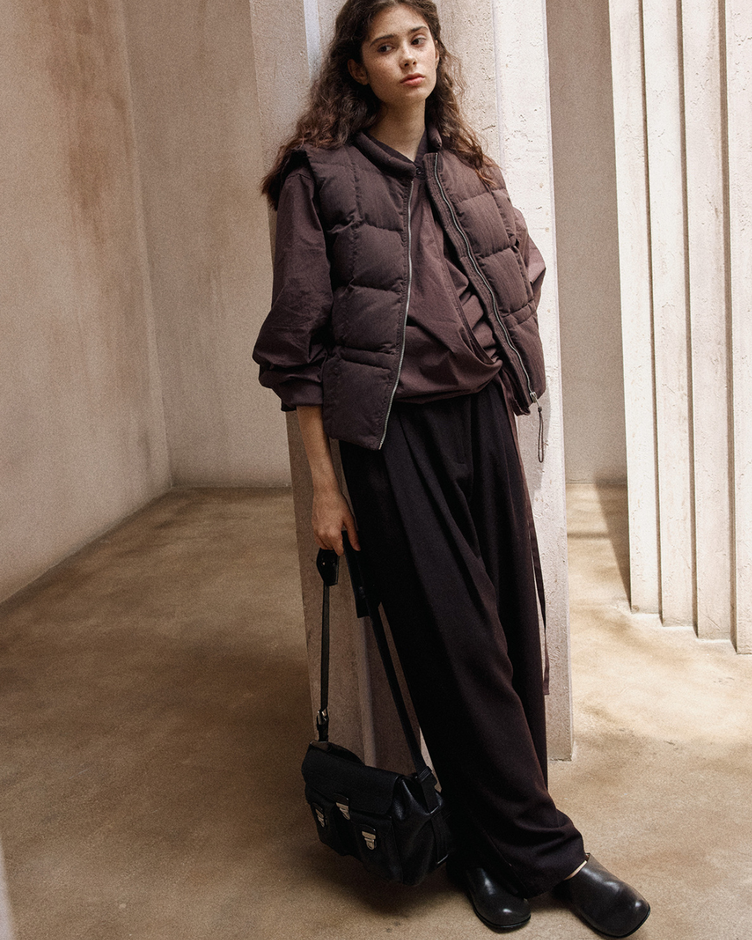 ルーズテーパードカジュアルパンツ 10172