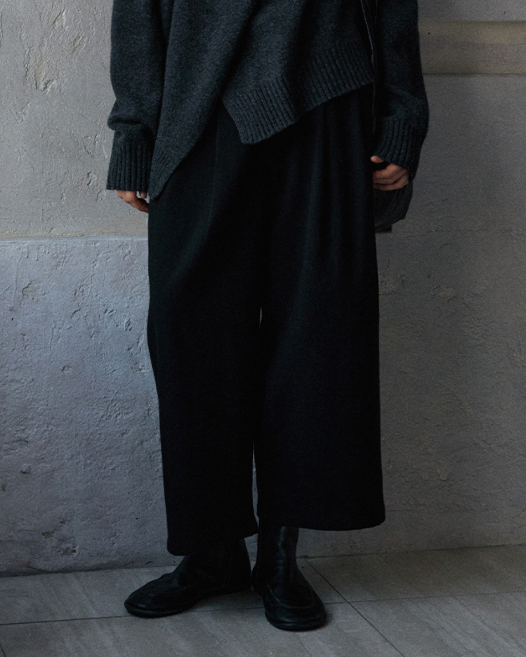 クロップドカーブパンツ 10159