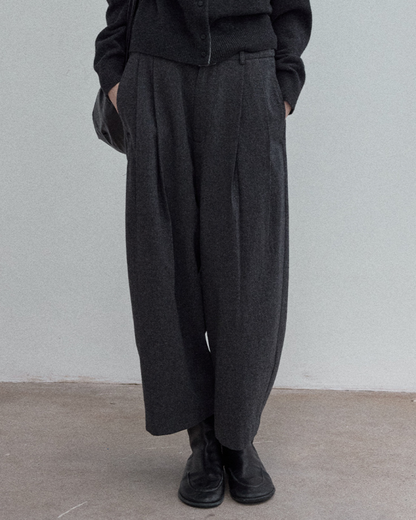 クロップドカーブパンツ 10143