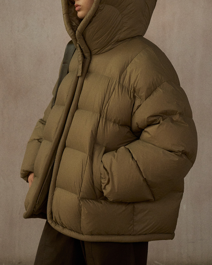 フーディーミディダウンコート 10280