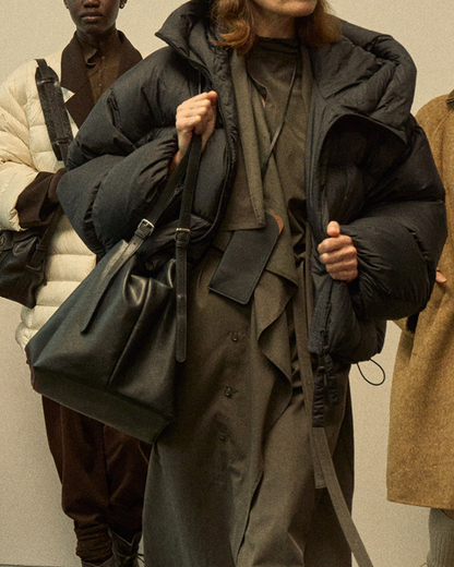 フーディーショートソフトダウンコート 10235