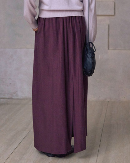 バックスリットカーブスカート 10156