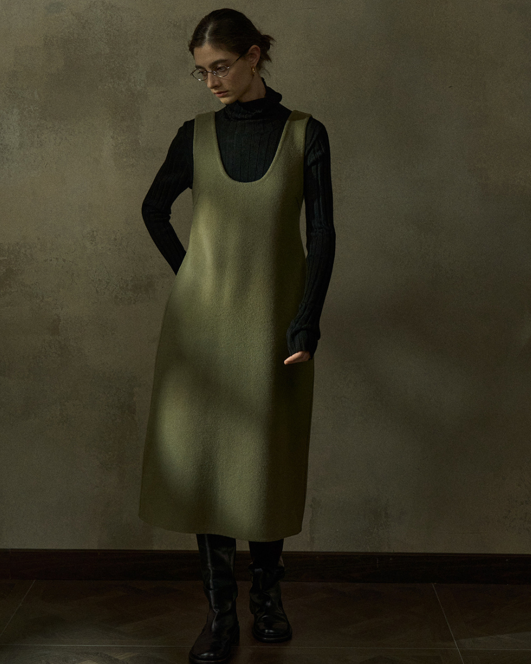 モノリスUNレイヤードワンピース 10414