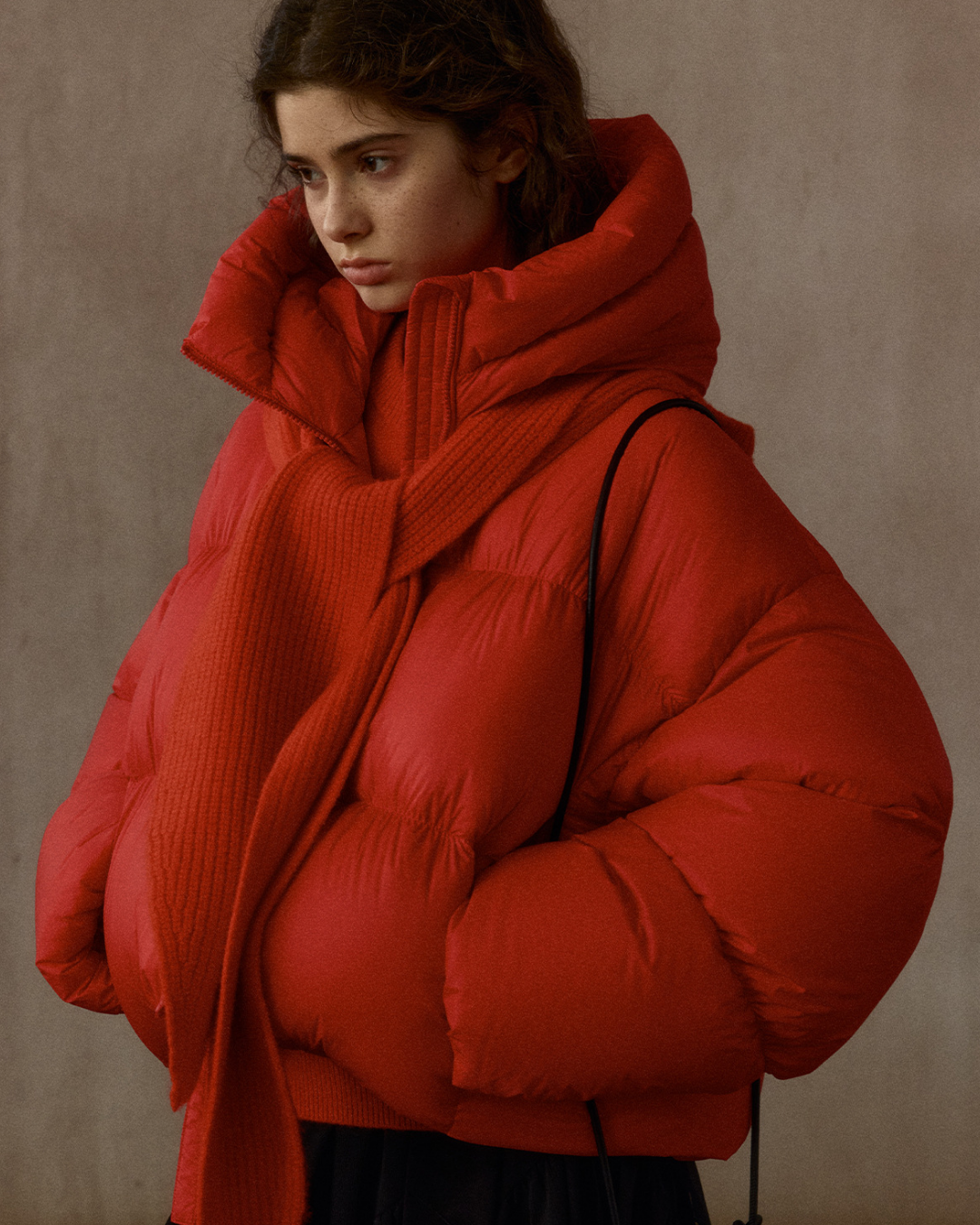 ショートフーディーダウンコート 10304