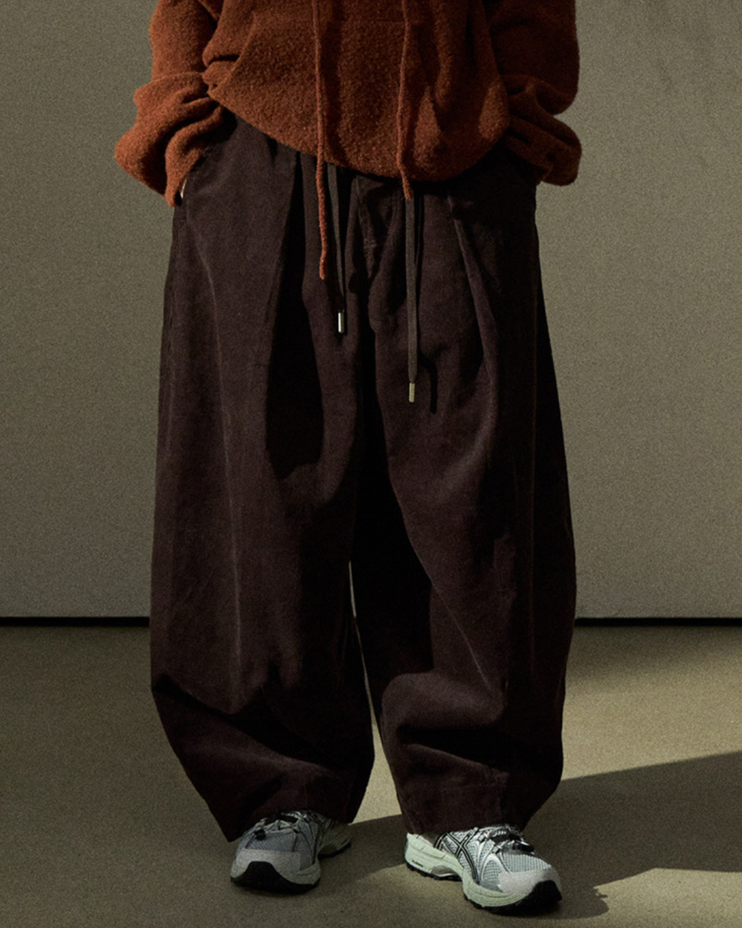 ドロストコーデュロイカジュアルパンツ 10292