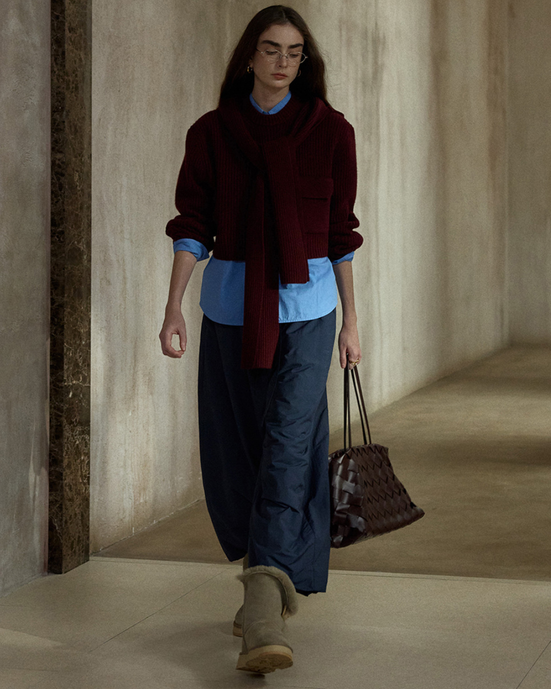 ショートレングスポケットニットプルオーバー 10483