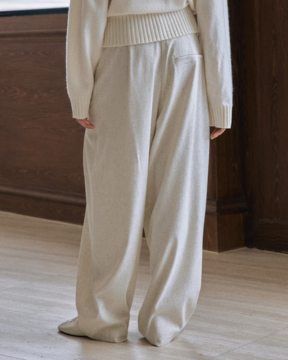 ローウエストタックパンツ 10153